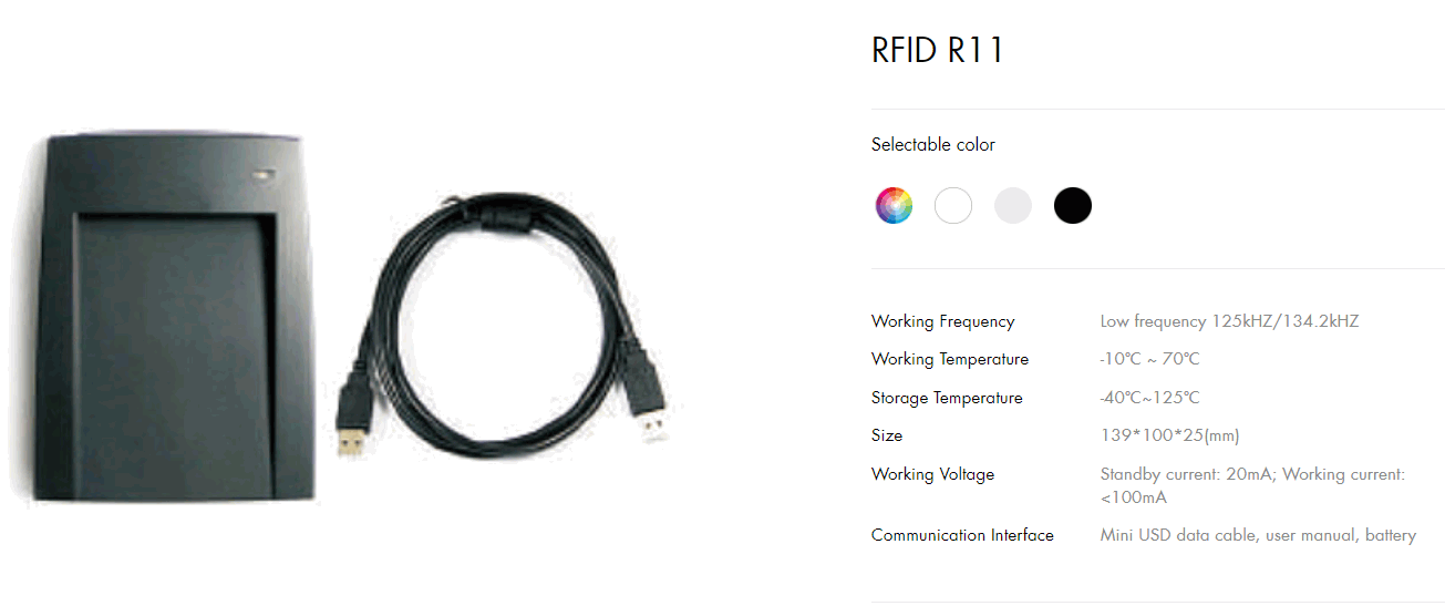 RFID Reader (For Animal)