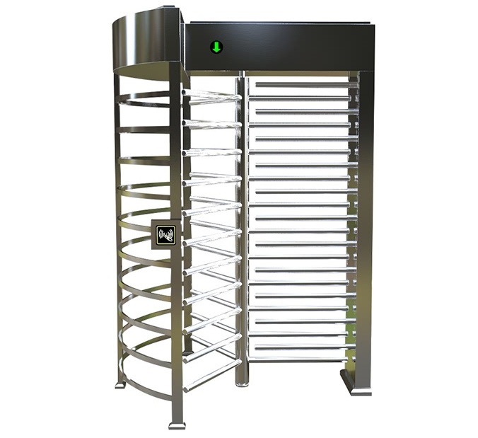 Smart Access Control People Counting Single Access Full Height Turnstile Gate