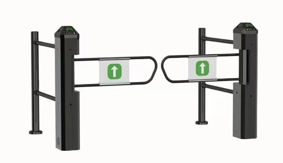 Entrance And Exit Automatic Optical Turnstile Access Control System Gate For Supermarket Turnstile