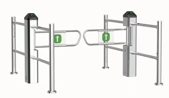 6 Poles Supermarket Entrance Automatic Stainless Steel supermarket entrance gate swing barrier gate