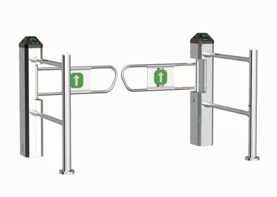 4 Poles Supermarket Entrance Automatic Advertisement Boom Barrier Entrance Swing Gate