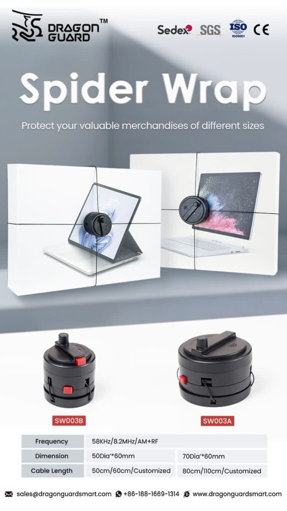 spider alarm hard tag